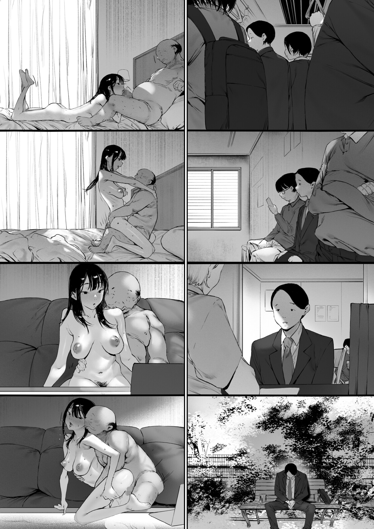 Hentai Manga Comic-Now Living with my father-in-law, I was supposed to have a happy newlywed life-Chapter 3-59